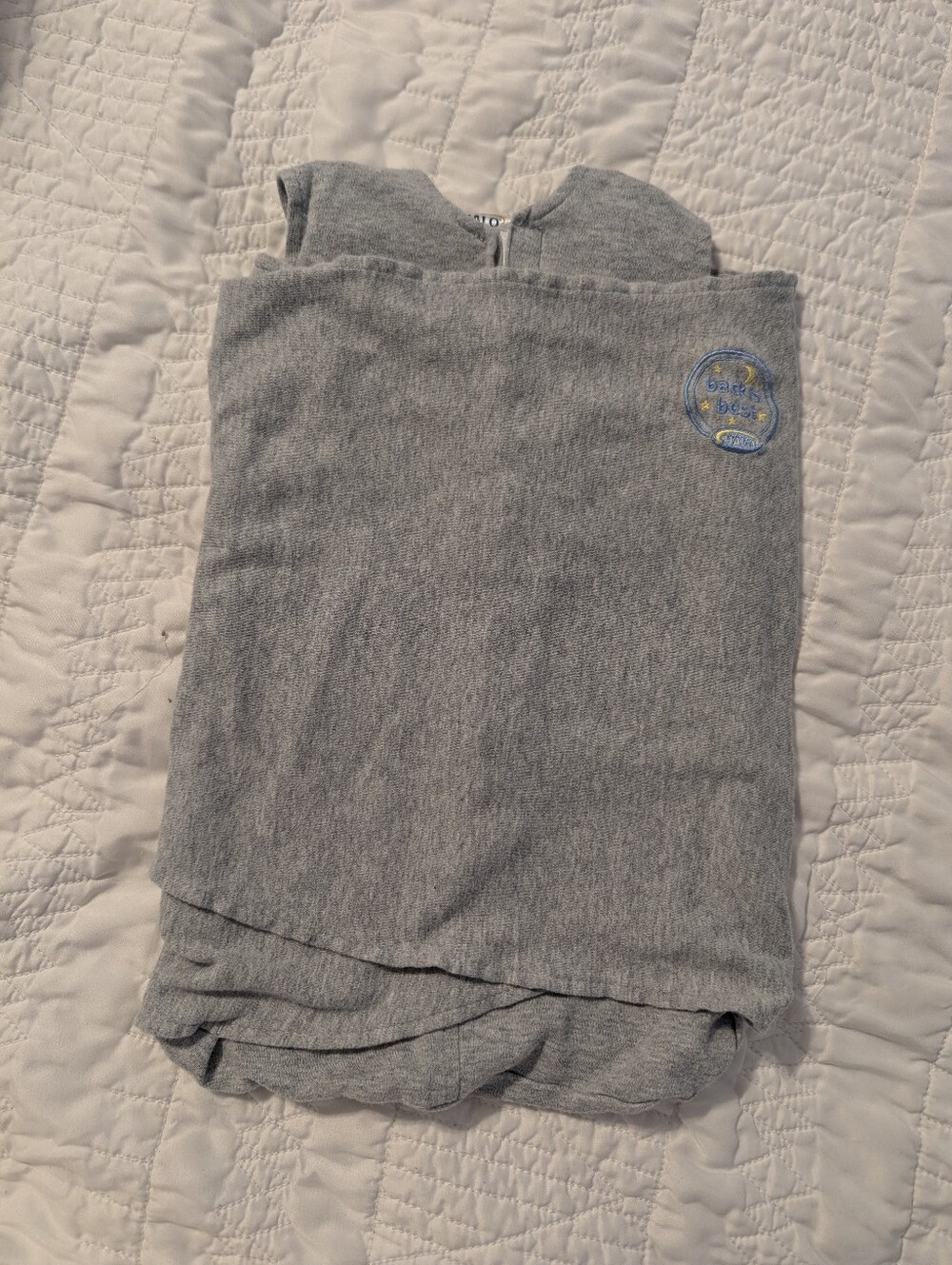 Halo Baby 100% Cotton Sleep Sack Swaddle Wearable Blanket Preemie Infant Gray